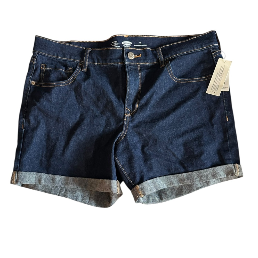 Old Navy Dark Blue Jean Shorts